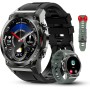 Oukitel BT50 Rugged Military SmartWatch BLACK/GREEN