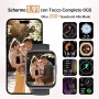 OUKITEL BT103 Smartwatch unisex 1.91" 100+ Mode Sport Contapassi/Sonno/Cardiofrequenzimetro, Fitness Tracker per iOS Android N