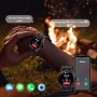 OUKITEL BT10 Smartwatch Uomo Bluetooth, 1,43 AMOLED Display,Batteria 410mAh,Impermeabile 5 ATM Cardio frequenzimetro Android iOS