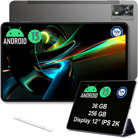 Oukitel OT5 12-Inch 2K Display 11000mAh Battery Android 13 Tablet With Stylus (36+256GB)